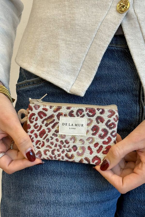 De La Mur Carteira Talco castanho