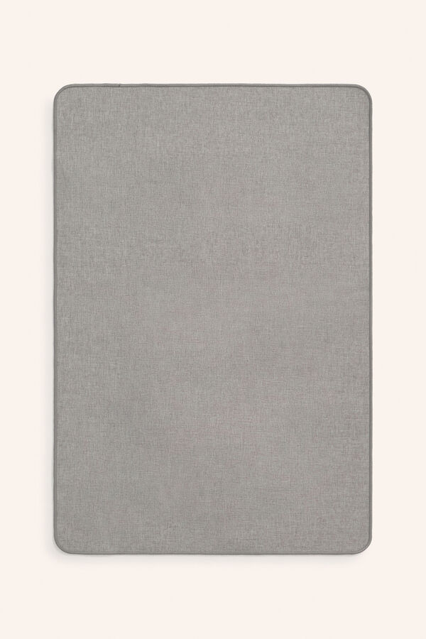 Calma House Tapete antiderrapante cinza Dubai cinzento