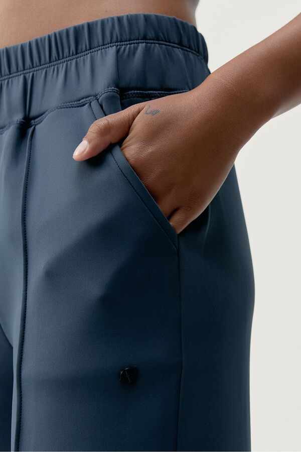 Born Living Yoga Calça Iniya Dark Grain cinzento