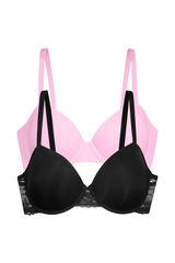 Dorina Willa 2pp padded demi bra black