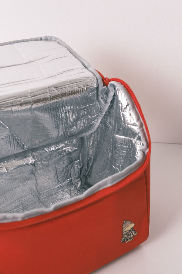 Women'secret Mala térmica vermelha para alimentos do Snoopy vermelho