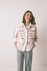 Women'secret Robe curto rosa de polar rosa