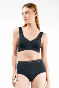 Gisela Braguita alta básica con galón de encaje