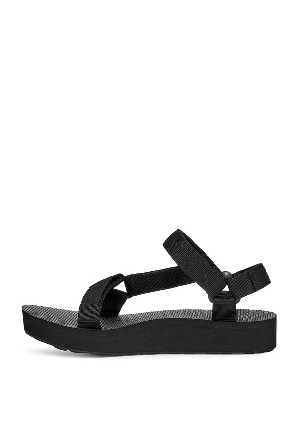 Teva Sandália plataforma preto