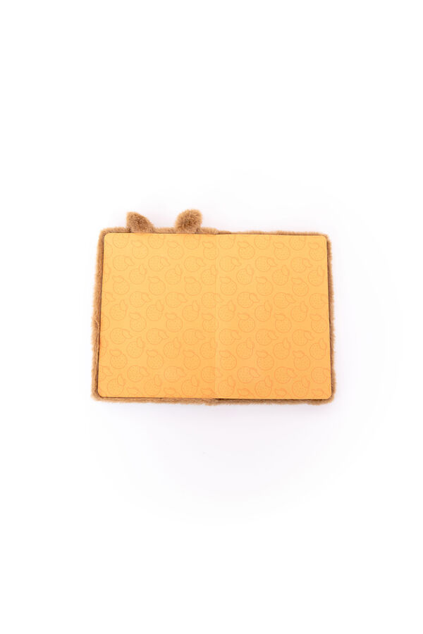 Mr. Wonderful Caderno de pel&uacute;cia A5 - Capivara estampado