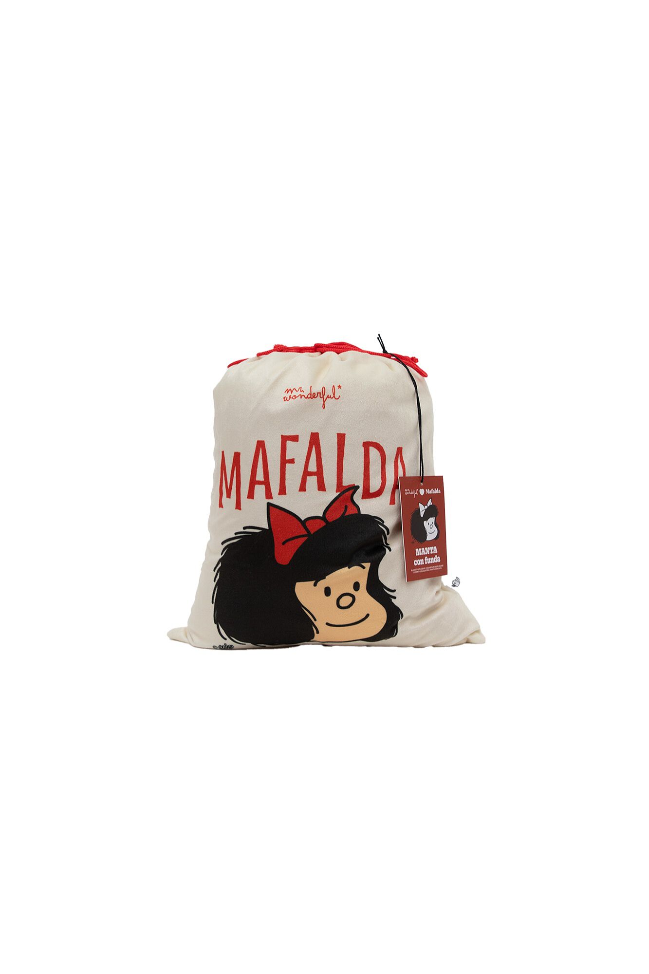 Mr. Wonderful Manta com Capa Mafalda