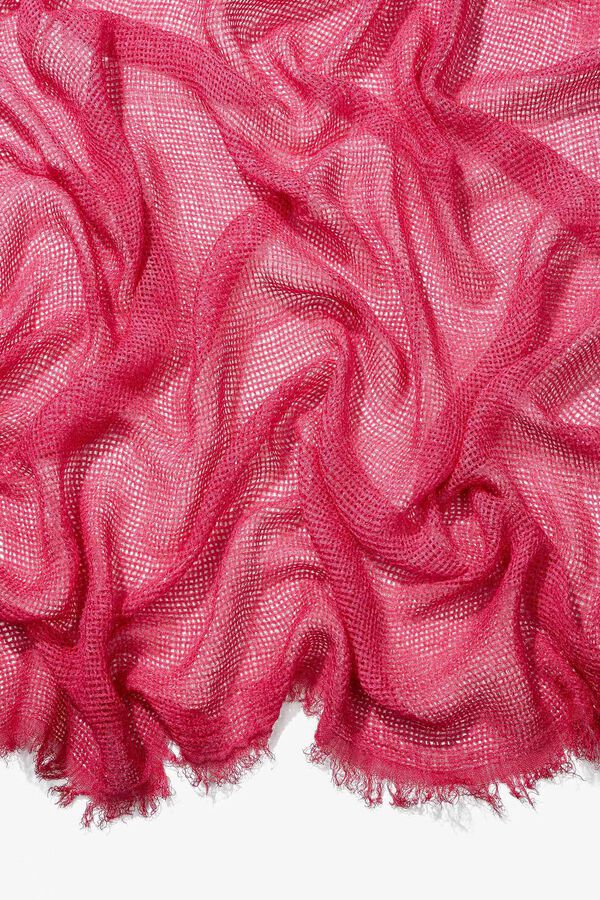 Womensecret Pañuelo Rectangular Perforado rosa