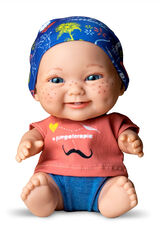 Baby Pelones Camilo Baby Pelón doll branco