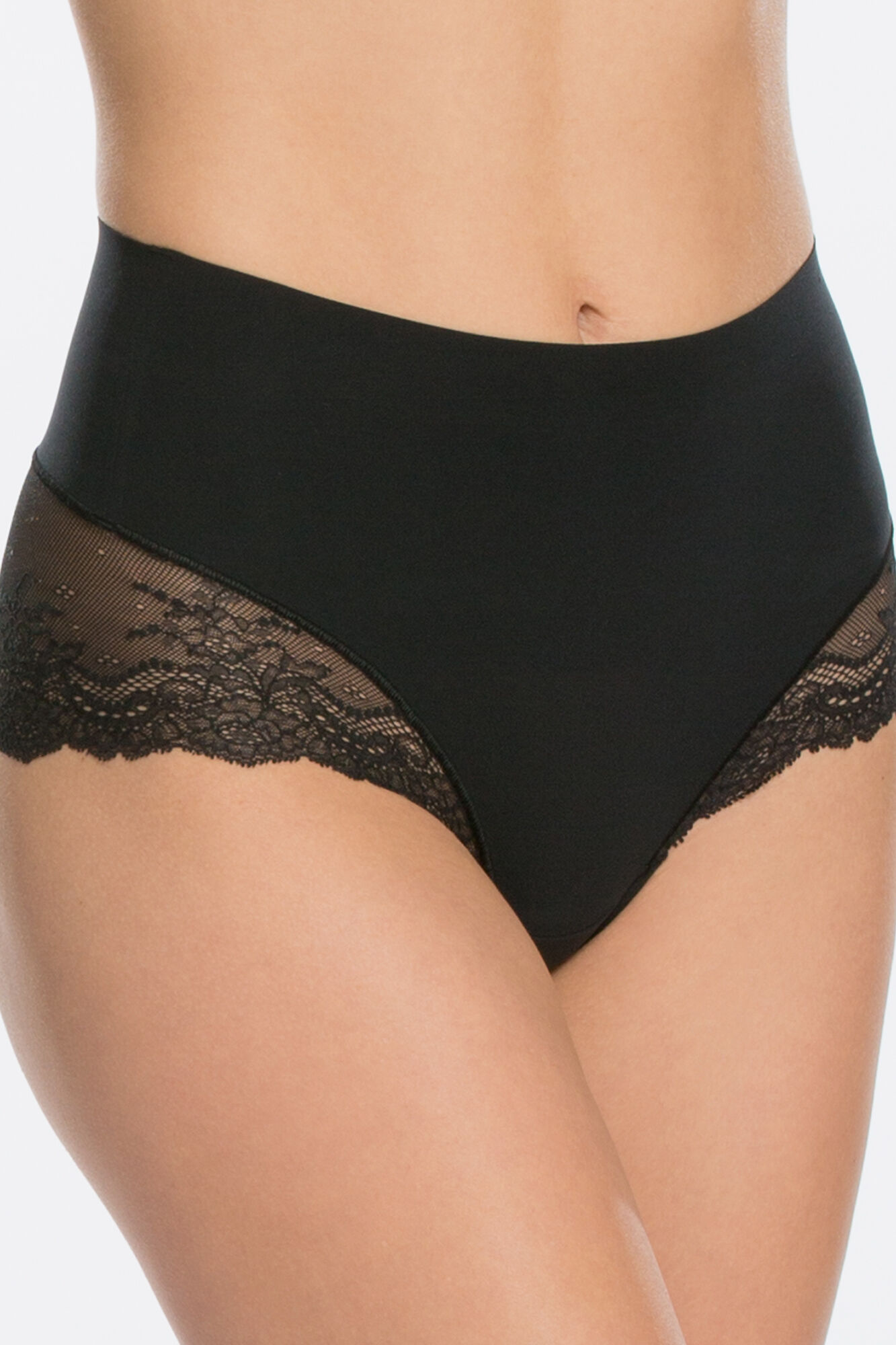 Spanx Braguita moldeadora invisible encaje negra Spanx