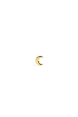 Singularu Pendentes Mini Moon em prata banho ouro estampado