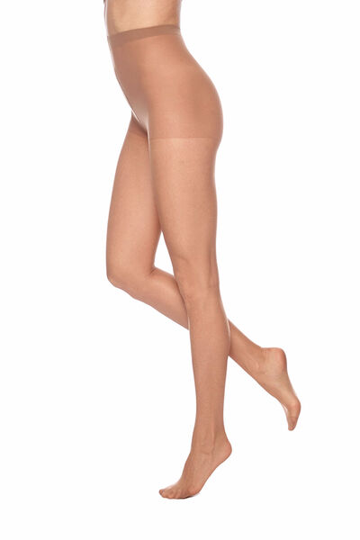 Womensecret Pack2 collants 15dn cru