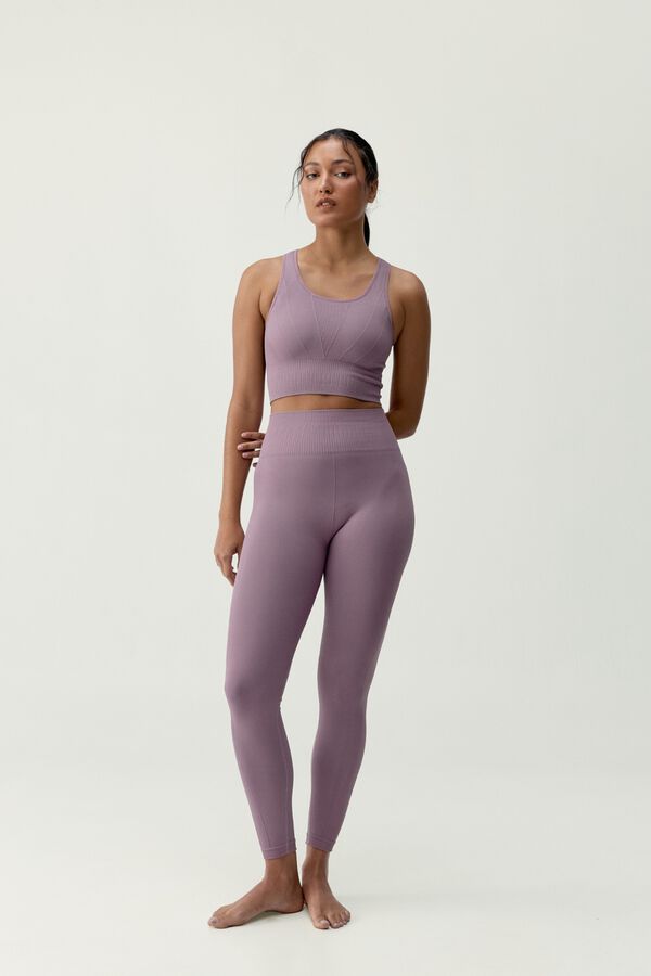Born Living Yoga Top Laia Woodrose cru
