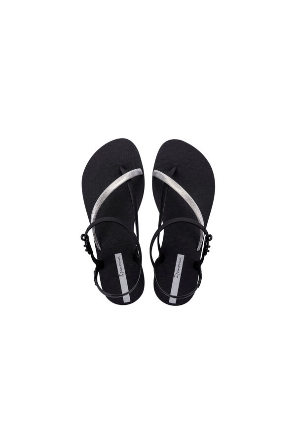 Ipanema Sand&aacute;lia de dedo cruzada preto