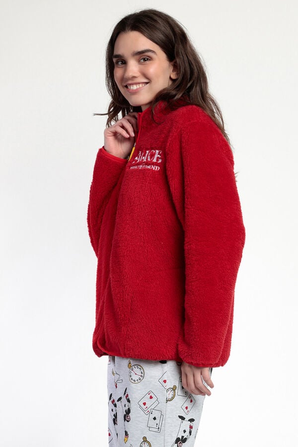 Admas Alice no País das Maravilhas C Robe vermelho