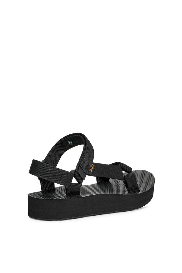 Teva Sandália plataforma preto