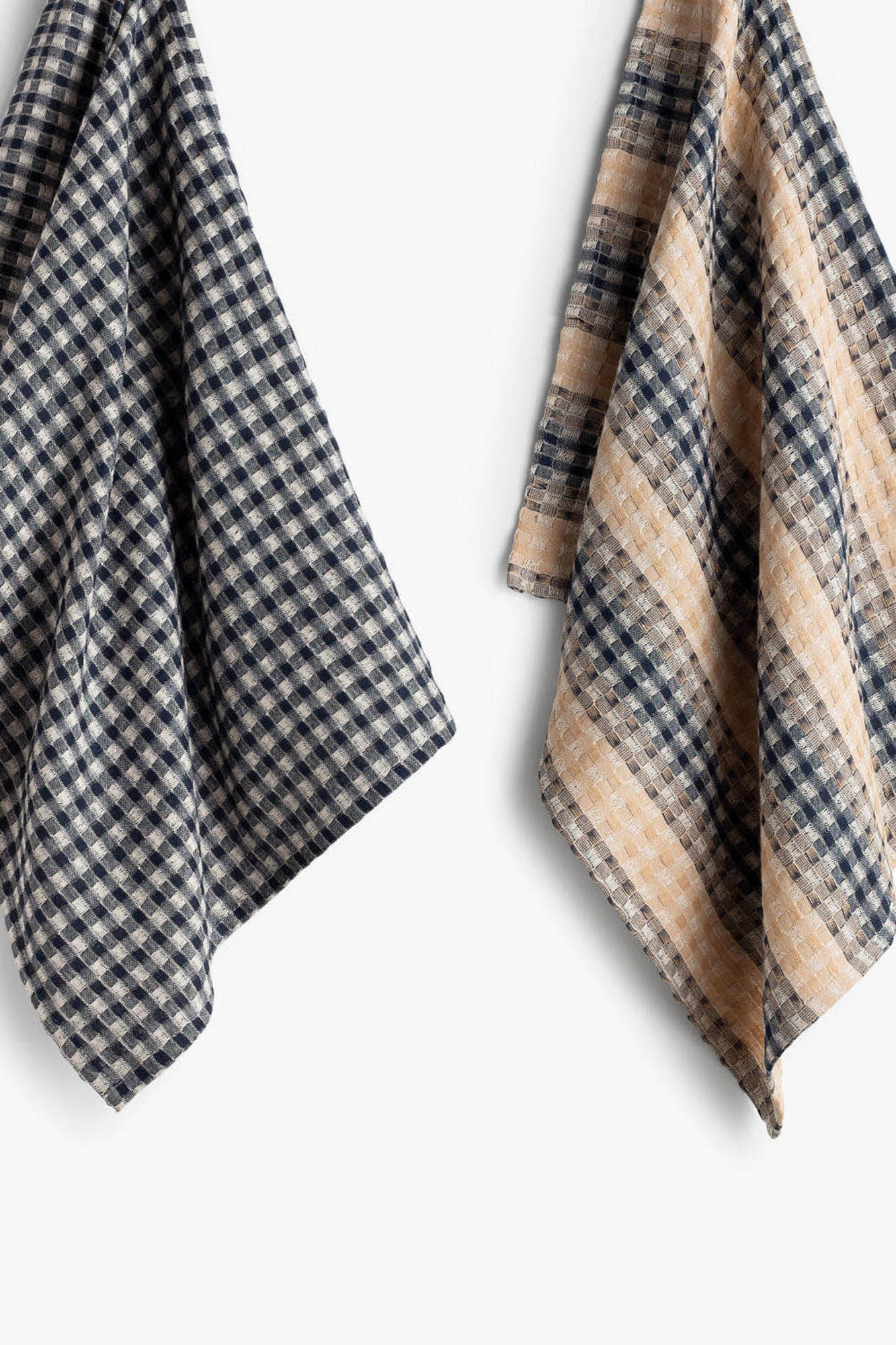 Calma House Trapo de cocina (set de 2 uds) Ibiza 50x70 Azul oscuro