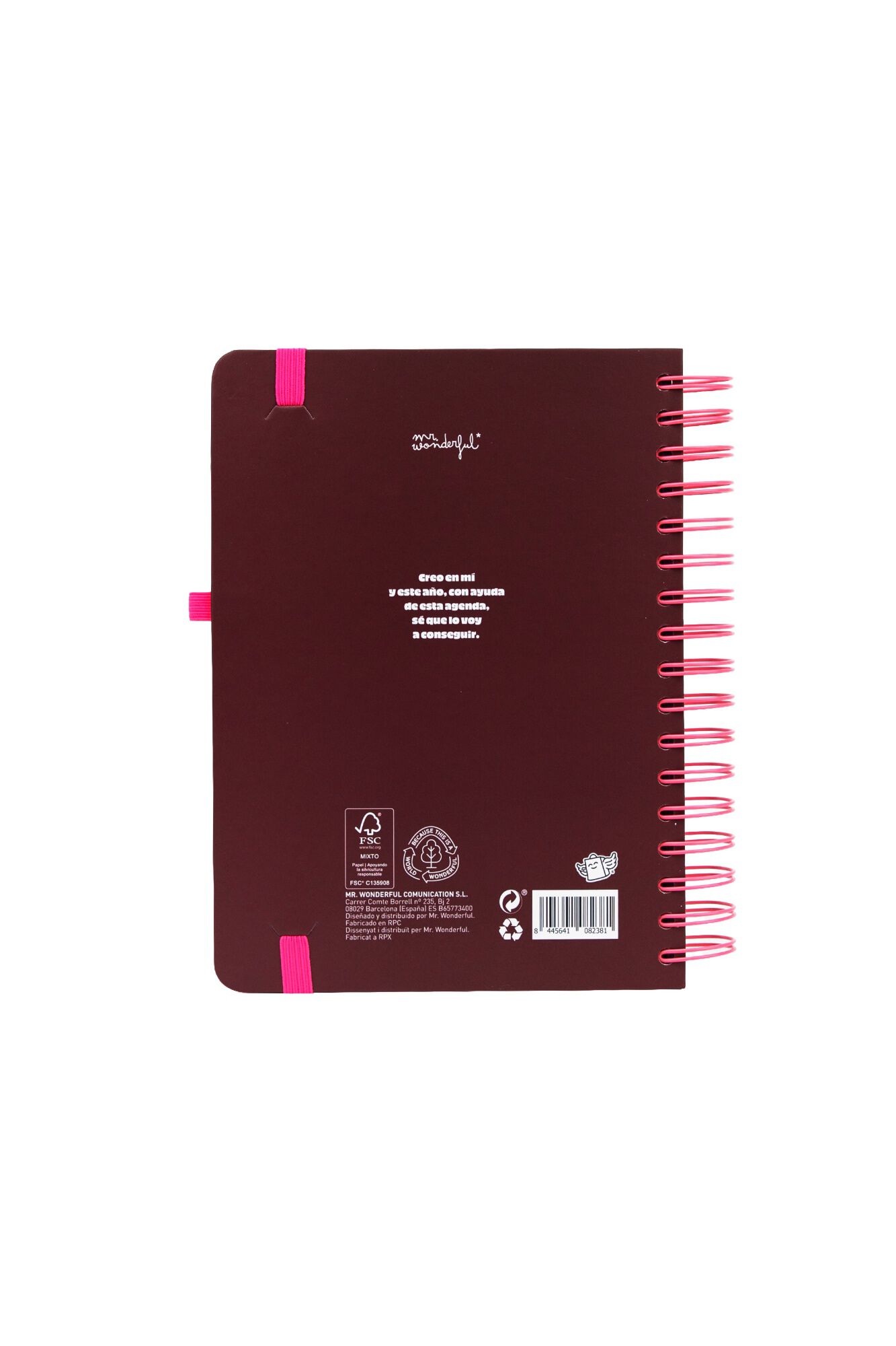 Mr. Wonderful Agenda Di&aacute;ria 2027 Full Aesthetic