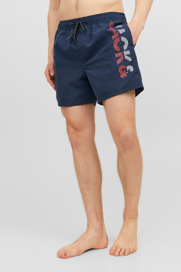 Jack & Jones Fato de banho logo azul