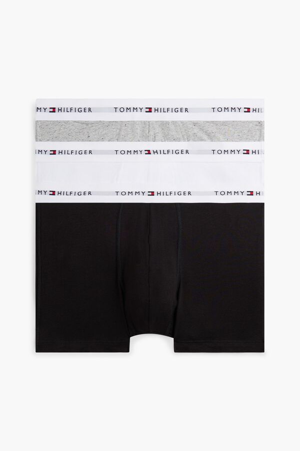 Tommy Underwear Pack de 3 boxers para homem estampado