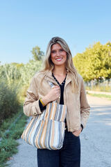De La Mur Mala Tron Ruffle estampado