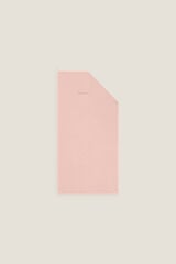Textura Toalha leve de microfibra rosa