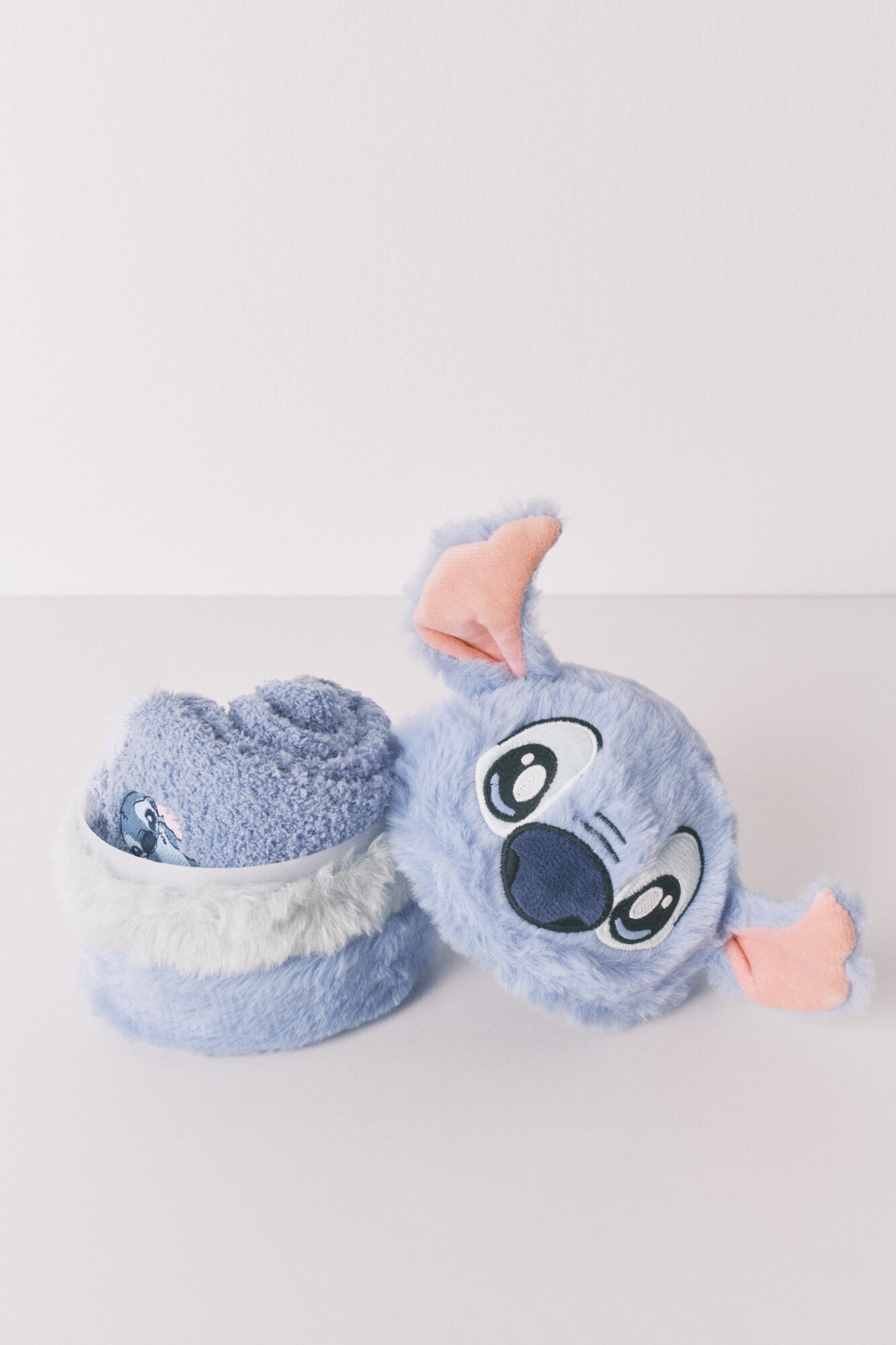 Women'secret Calcetines largos Stitch azul medio