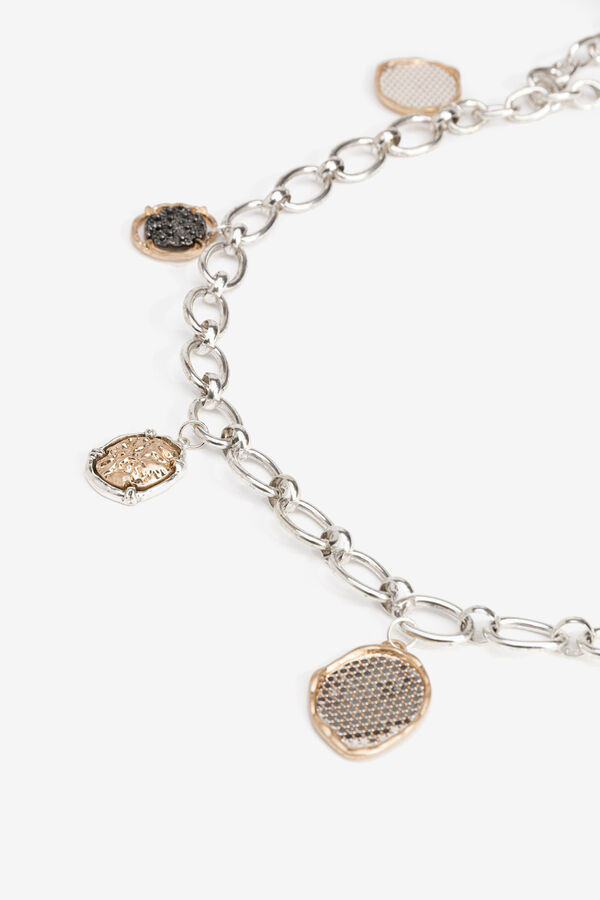 Vilanova Cinto de corrente com pendentes estampado