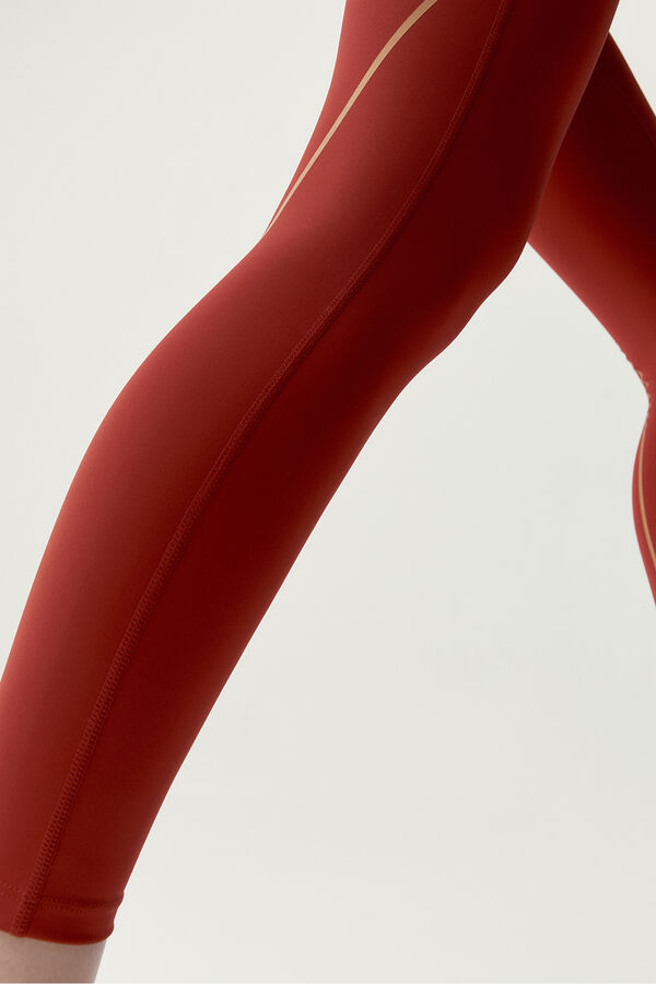 Born Living Yoga Legging desportiva Brone vermelha vermelho