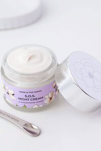 Womensecret SOS Night Cream morado/lila