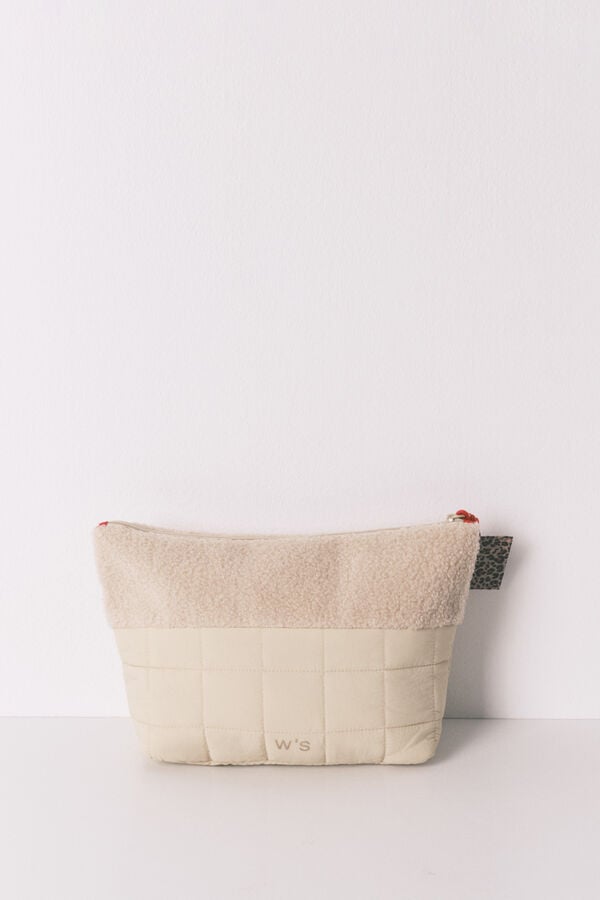 Women'secret Grande n&eacute;cessaire acolchoada do Snoopy cru