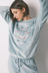 Women'secret Pijama comprido azul