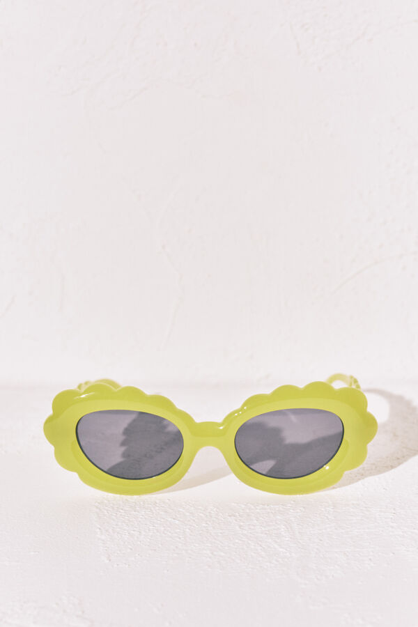 Women'secret &Oacute;culos de sol com capa estampada verde