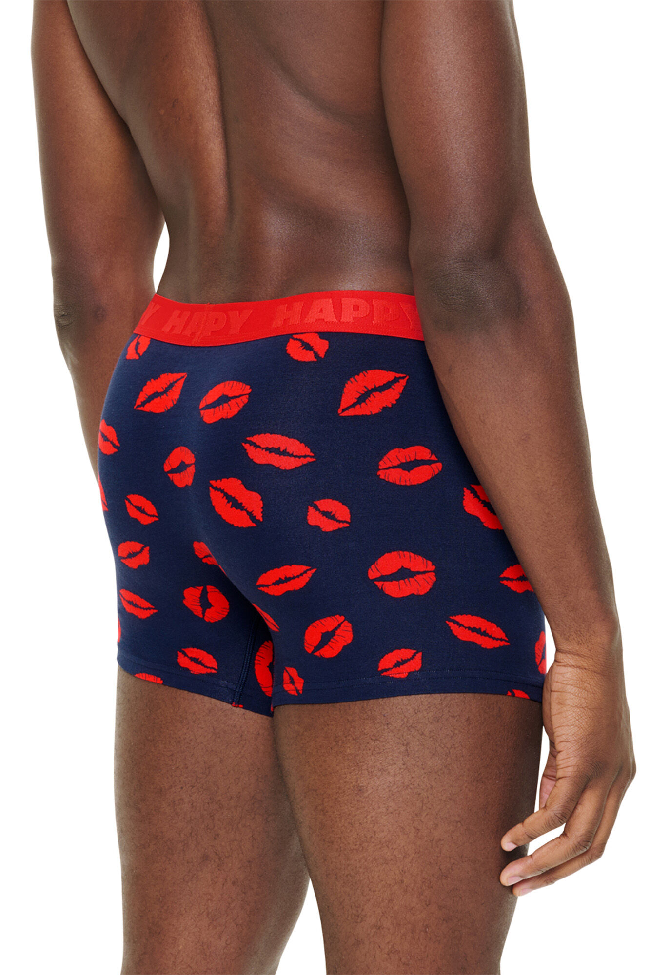 Happy Socks Pacote de cuecas boxer curtas Kisses