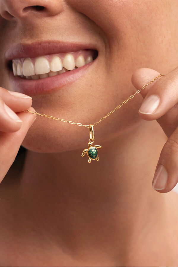 Singularu Charm Tortuga Baño Oro amarillo