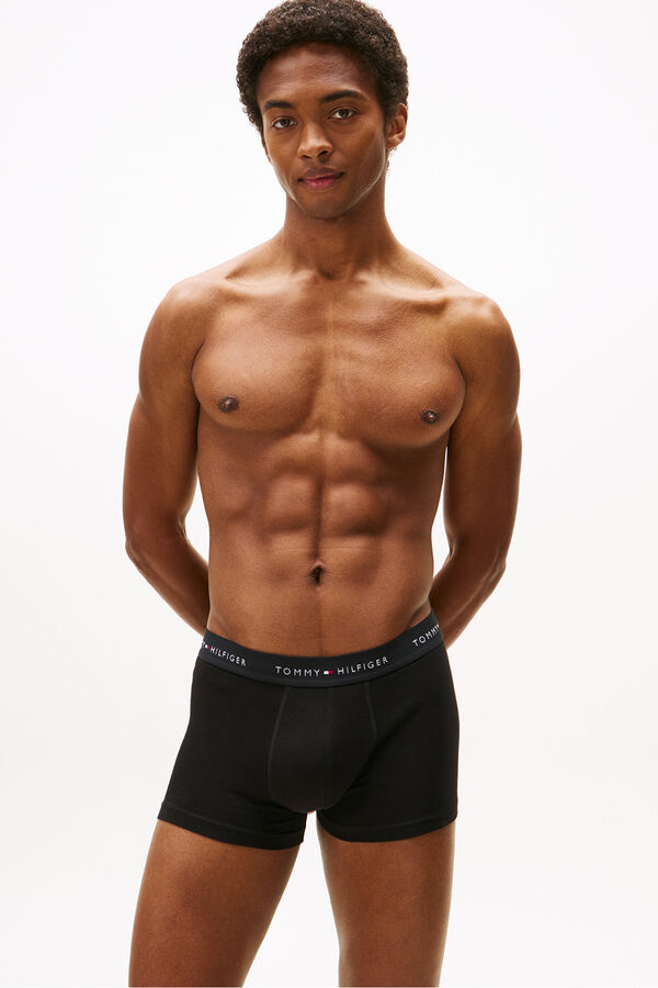 Tommy Hilfiger Pacote com 3 Boxers de Algodão estampado