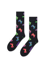 Happy Socks Meia de comando de controlo preto