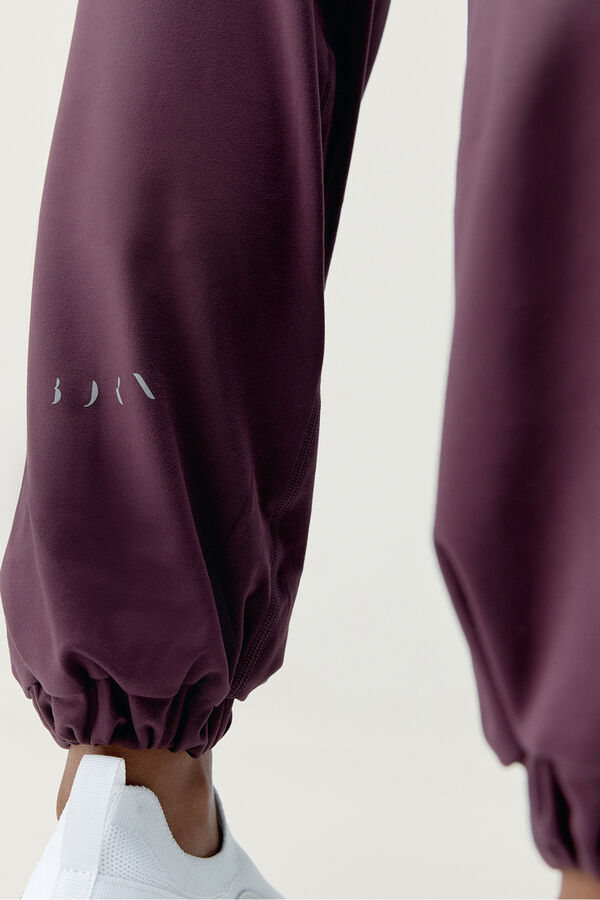Born Living Yoga Calça de moletom Camille Blue Chalk estampado