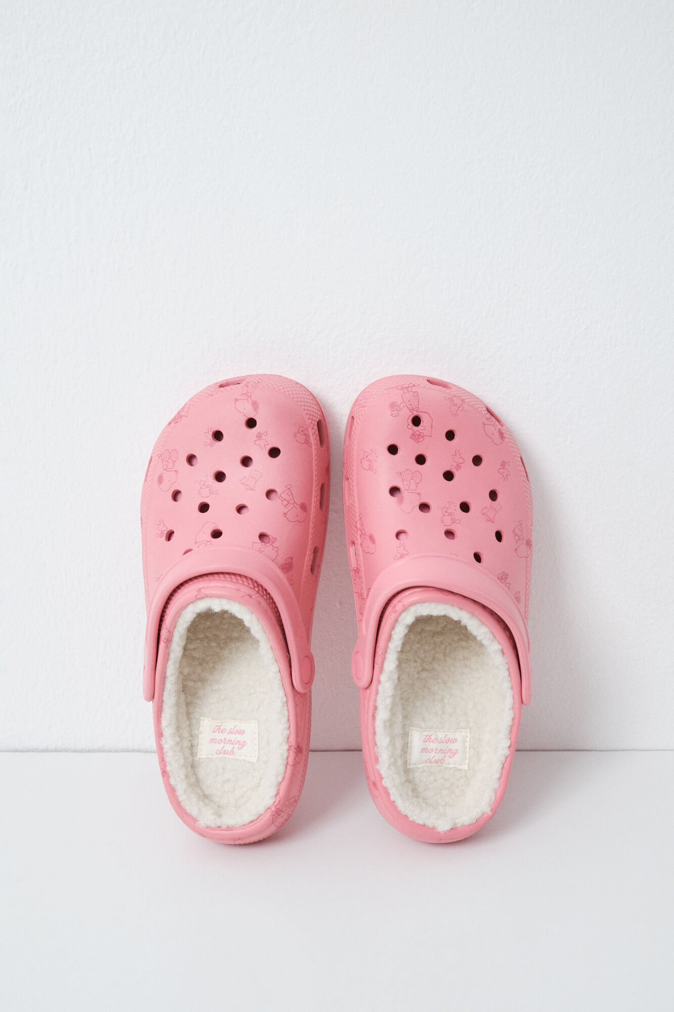 Women'secret Zapatillas casa zueco forrado Snoopy