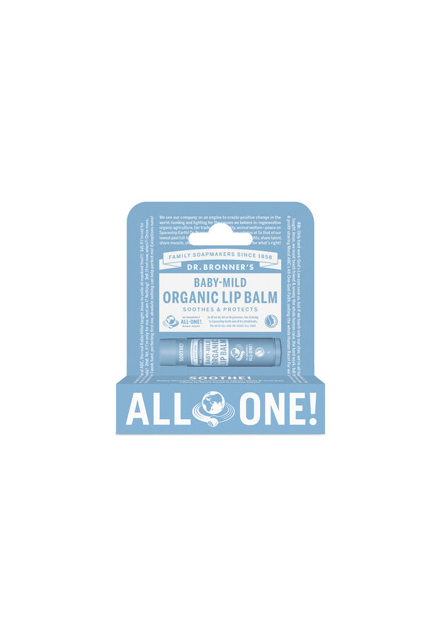 Dr. Bronner's Bálsamo labial orgánico azul