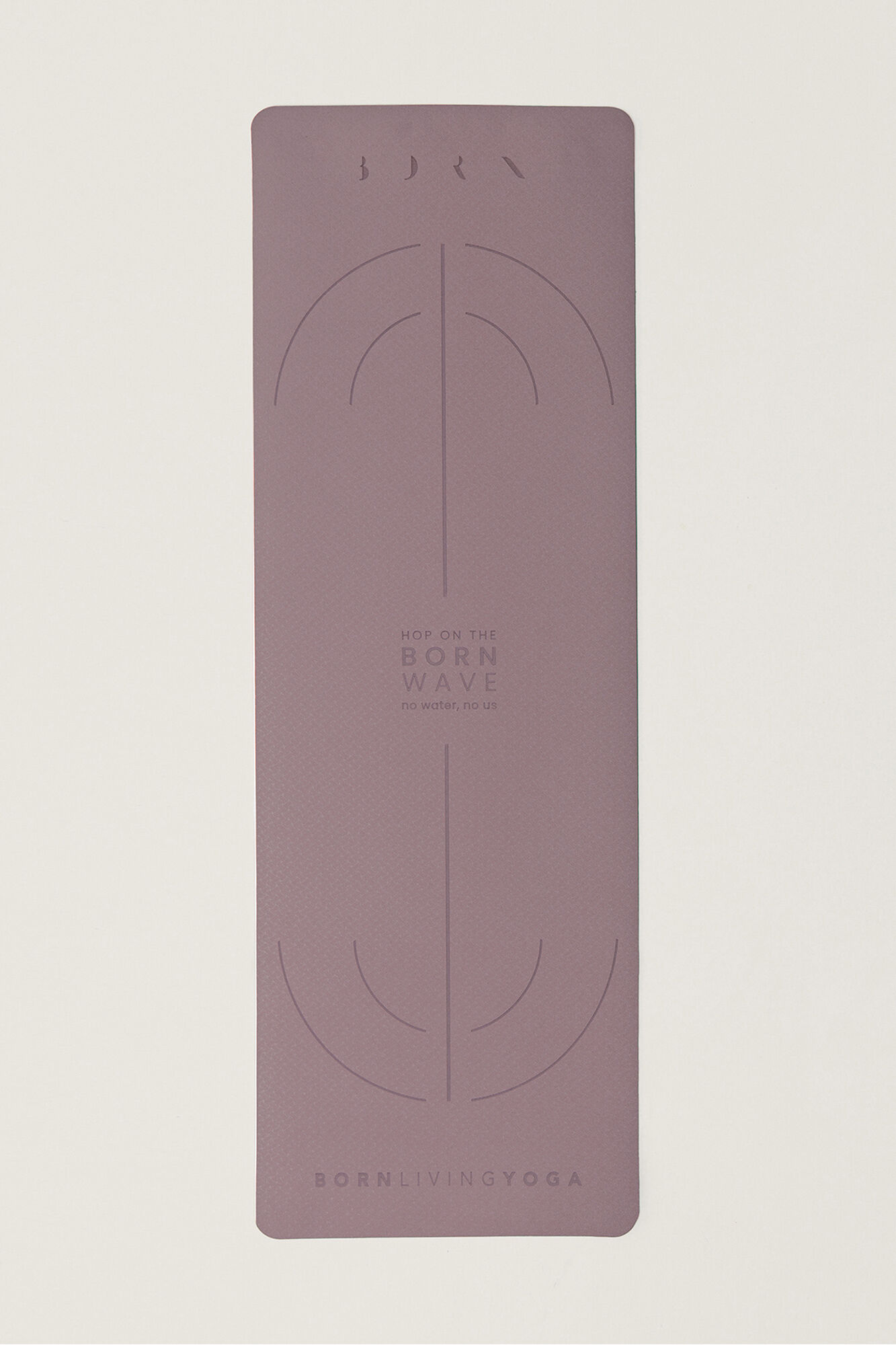 Born Living Yoga Tapete Wave 6mm Tuscany