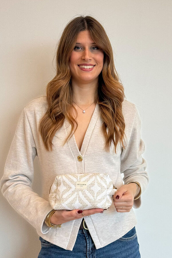 De La Mur Necessaire M&eacute;dia Campo bege