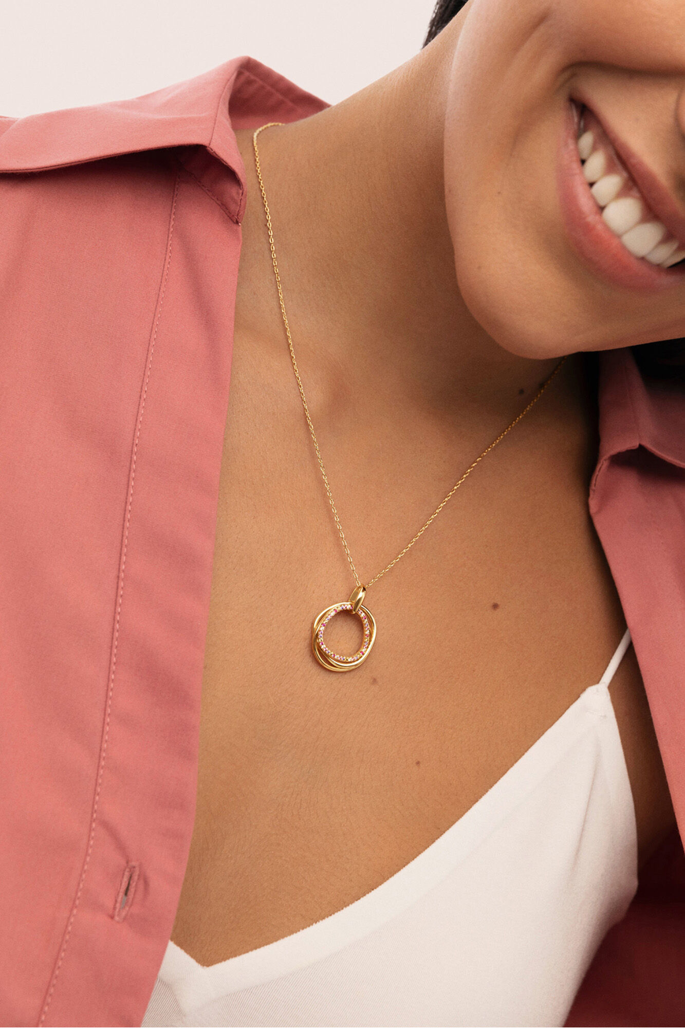 Singularu Collar Oria Colors Ba&ntilde;o Oro