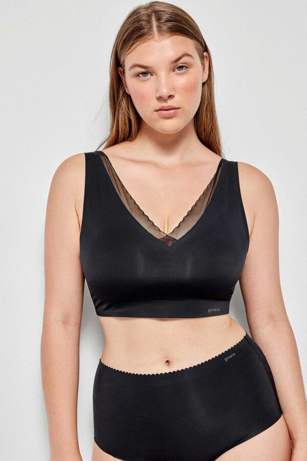 Gisela Extra non-wired foam bra black