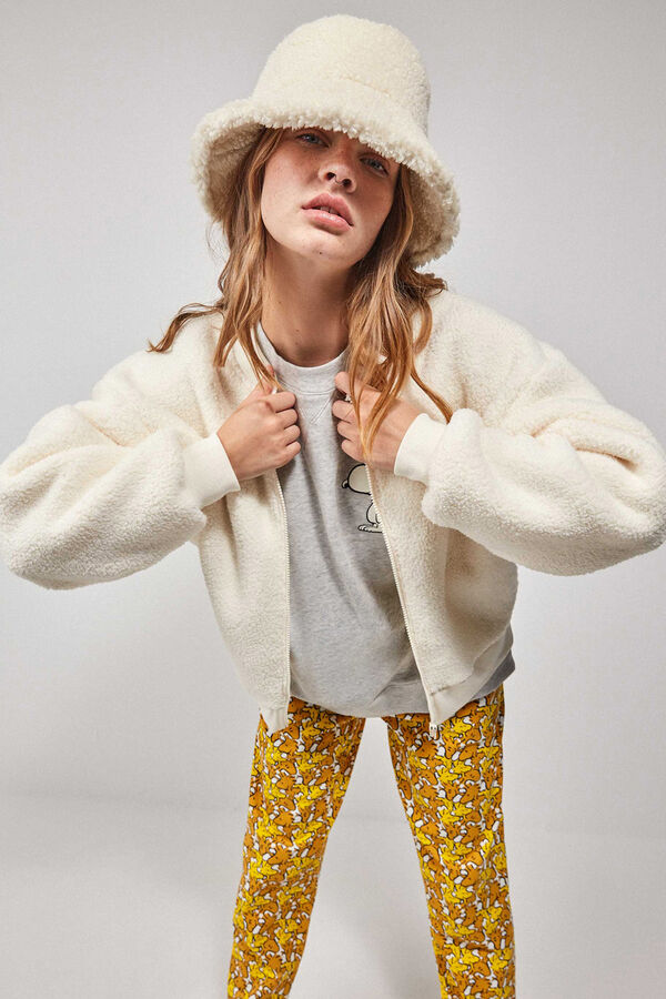 Gisela Casaco de dormir polar bege