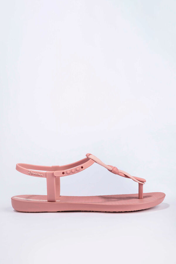 Ipanema Sand&aacute;lia com tira em T e n&oacute; rosa