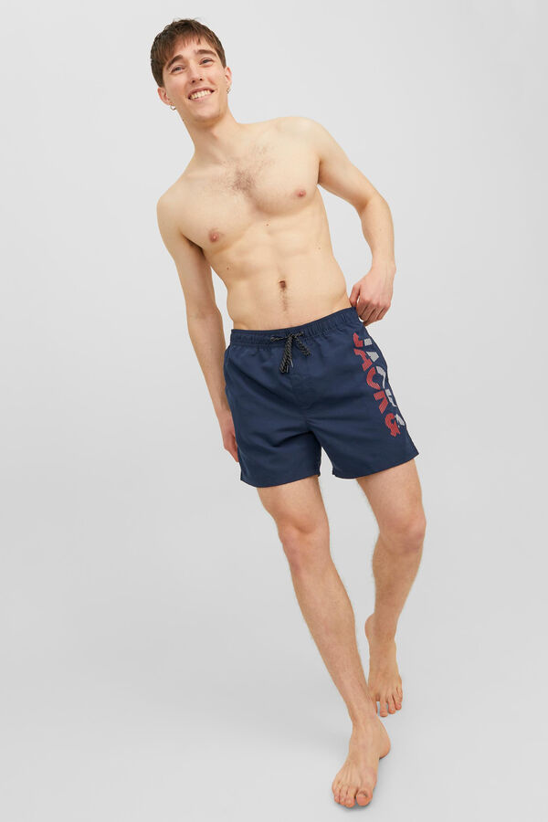 Jack & Jones Fato de banho logo azul