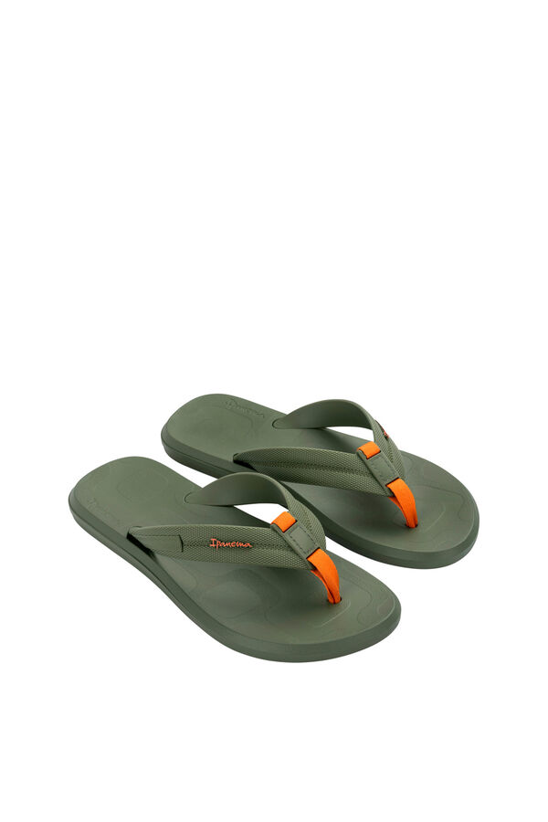 Ipanema Chinelo de tira larga verde
