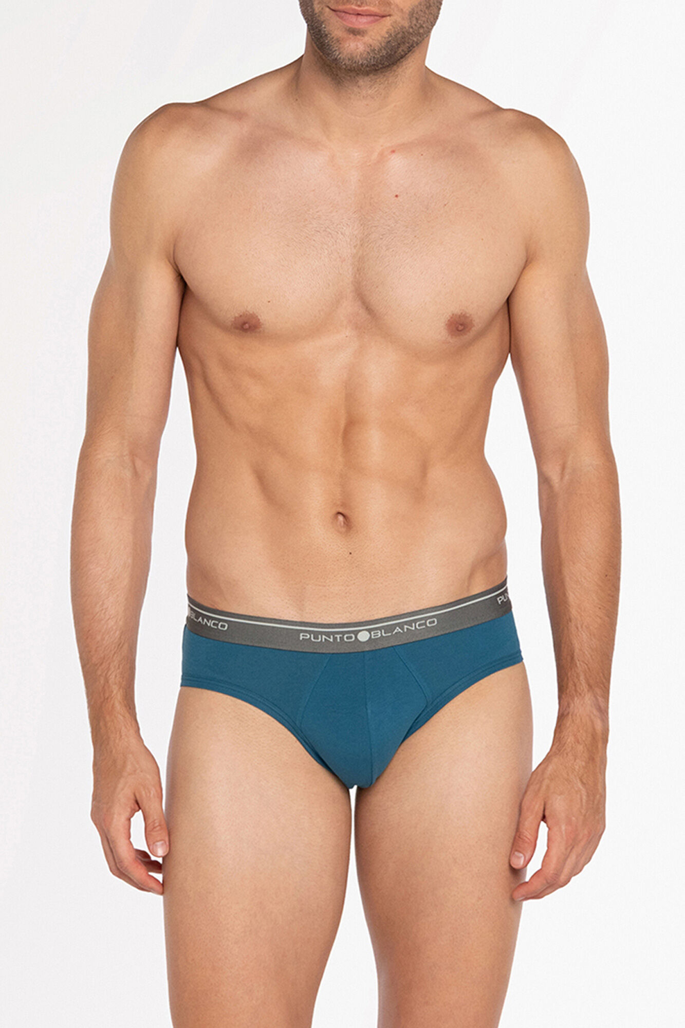 Punto Blanco Pack de 3 cuecas basix em algod&atilde;o el&aacute;stico