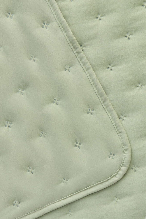 Textura Reversible plain quilt beige