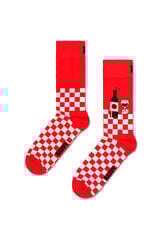 Happy Socks Meia para vinho e jantar vermelho